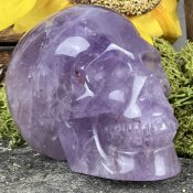 Kristalle skalle Ametist
