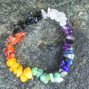 Chipstone armband chackra rainbom från Kani NaturApotek