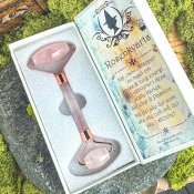 Aniktsroller massage Rosenkvarts med spell