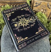 Book of shadow skrivbok i skinn