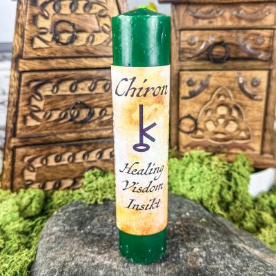 Chiron astrologisk spellcandle