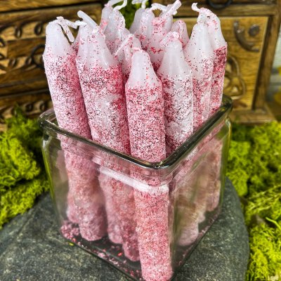 Shak it of Flower Power witch spell candle