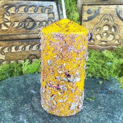 Summer blast spell candle