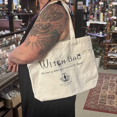 Cool axelväska i slitstarkt bomullstyg 45x33cm